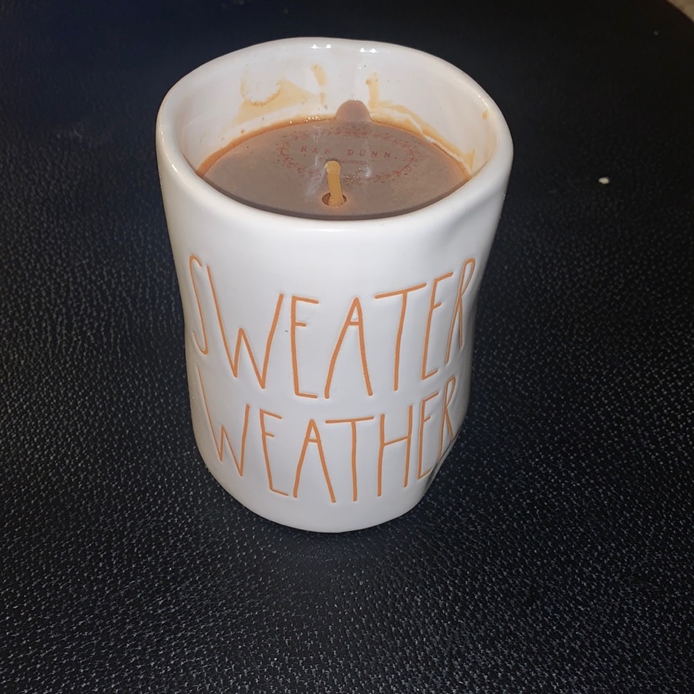 Rae Dunn sweater weather candle ⭐️